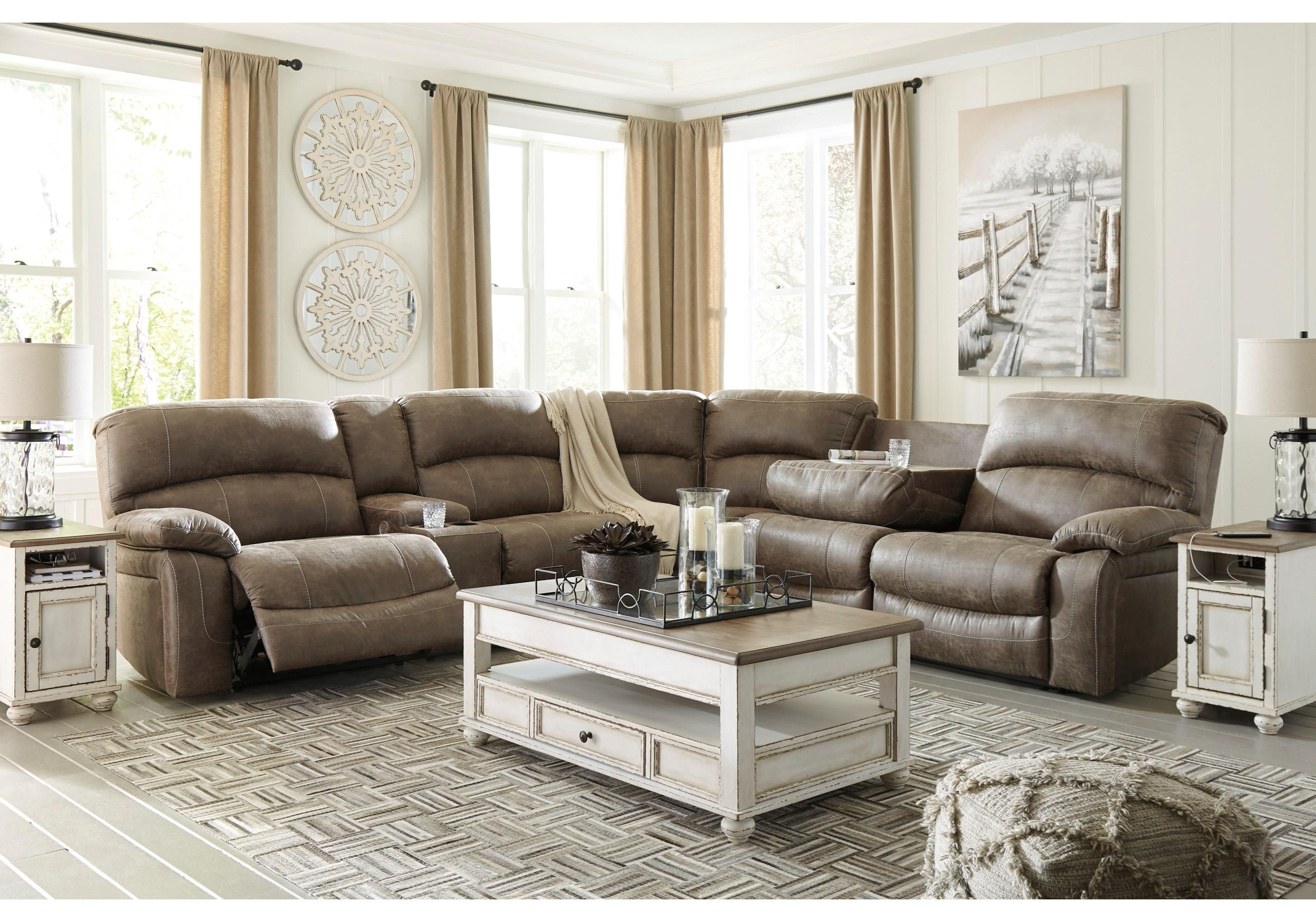 Segburg 4 Piece Power Reclining Sectional